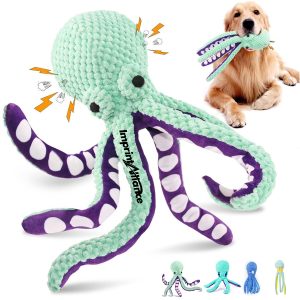 Squeaky Octopus Dog Toy